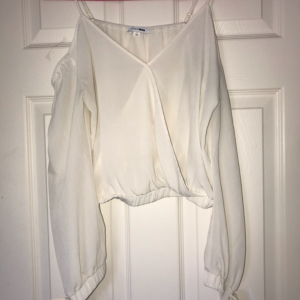 FashionNova off the shoulder top